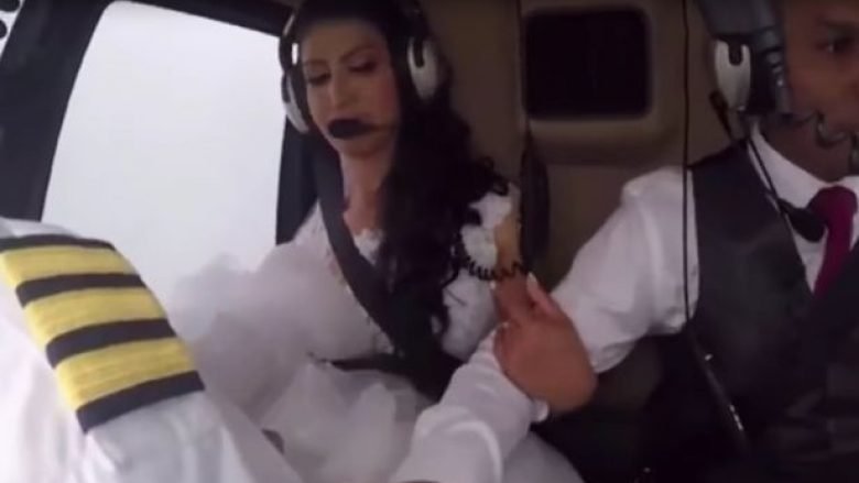 Nusja humb jetën rrugës për në dasmën e saj, ku e priste dhëndri pranë altarit – publikohen pamjet e rrëzimit të helikopterit (Foto/Video, +16)