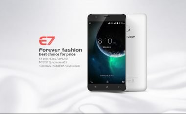 Blackview E7, telefoni i lirë në Android me specifika të avancuara (Video)