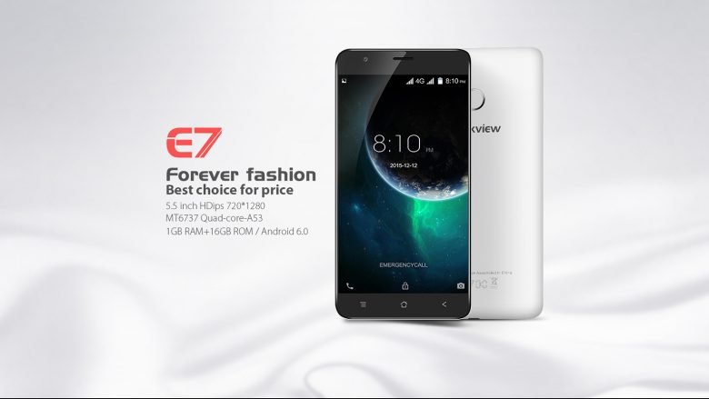 Blackview E7, telefoni i lirë në Android me specifika të avancuara (Video)