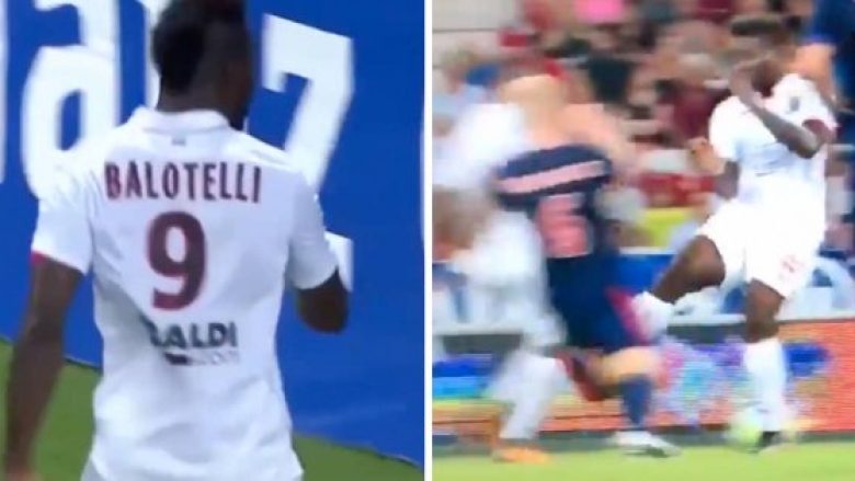 Balotelli ndëshkohet për ndërhyrje të ashpër dhe pas dy minutave i shënon Ajaxit në LK (Foto/Video)