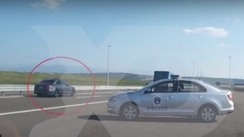 Vozitje e çmendur prej 206 kilometra në orë në autostradën Ibrahim Rugova (Video)