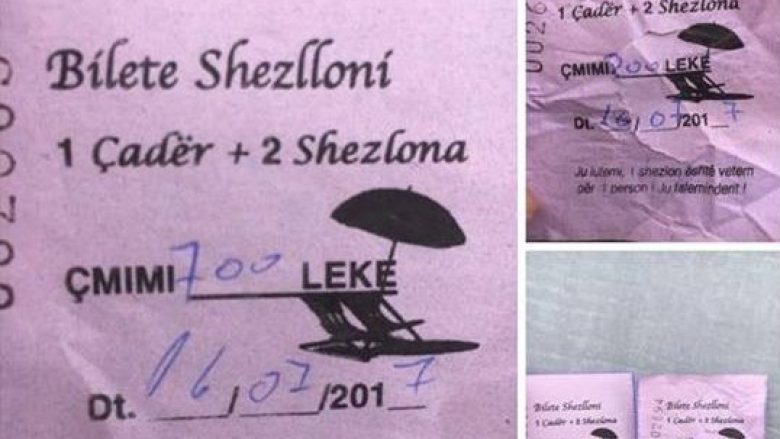 Abuzimi me çmime në bregdetin shqiptar, kosovari e paguan shezllonin dy herë më shtrenjtë (Foto)
