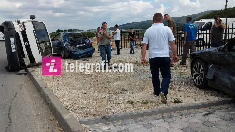 Aksident zinxhiror tek “Kroi i Mbretit”, nuk ka të lënduar (Foto)