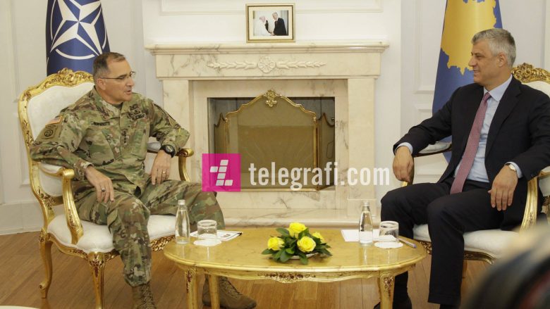 Thaçi takon Komandantin Suprem të NATO-s për Evropë (Foto)