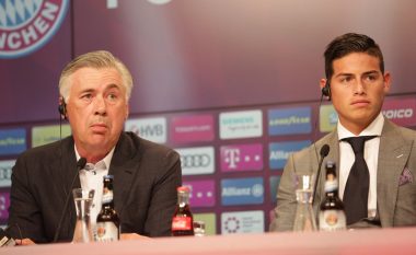 Ancelotti: James mund të luajë kudo