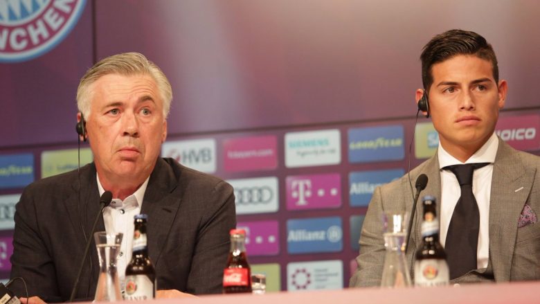 Ancelotti: James mund të luajë kudo