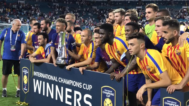 Barça fiton International Champions Cup në SHBA, Reali renditet i fundit në grup (Foto)