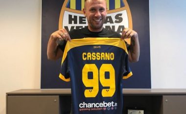 Cassano lë futbollin, presidenti i Veronës: Problemin e ka në kokë