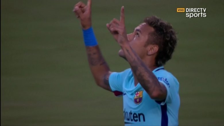 Messi asiston dhe Neymar shënon, Barça në epërsi ndaj Unitedit (Video)