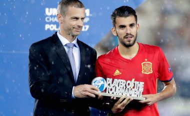 ‘Luftë’ ofertash për Ceballos, lojtarin më të mirë të Kampionati Evropian U21