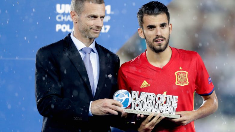 ‘Luftë’ ofertash për Ceballos, lojtarin më të mirë të Kampionati Evropian U21