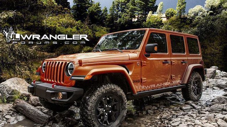 Detaje të Jeep Wrengler që lansohet vitin që vjen (Foto)