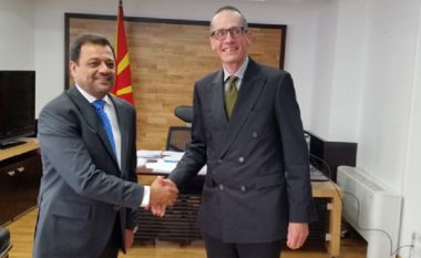 Angjushev – Garrett: Maqedonia dhe Mbretëria e Bashkuar me bashkëpunim ekonomik solid, ka mundësi edhe për zhvillim