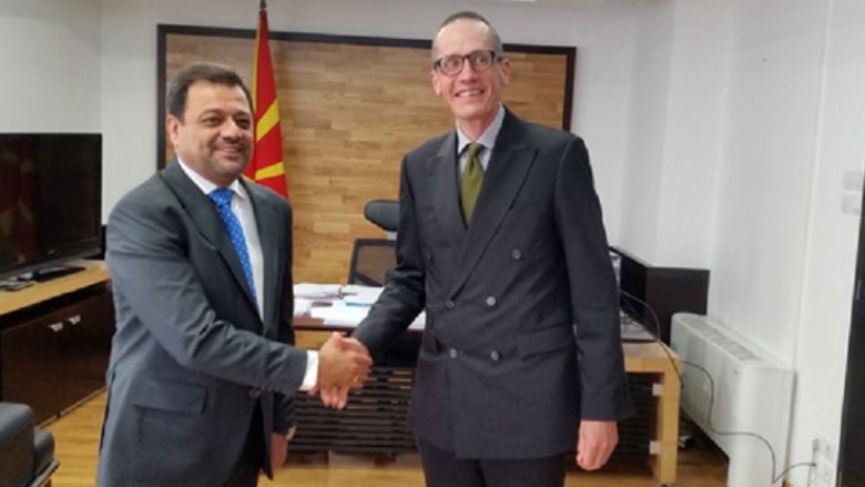 Angjushev – Garrett: Maqedonia dhe Mbretëria e Bashkuar me bashkëpunim ekonomik solid, ka mundësi edhe për zhvillim