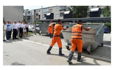 Lëshohen në përdorim kontejnerët e nëndheshëm në komunën e Gazi Babës