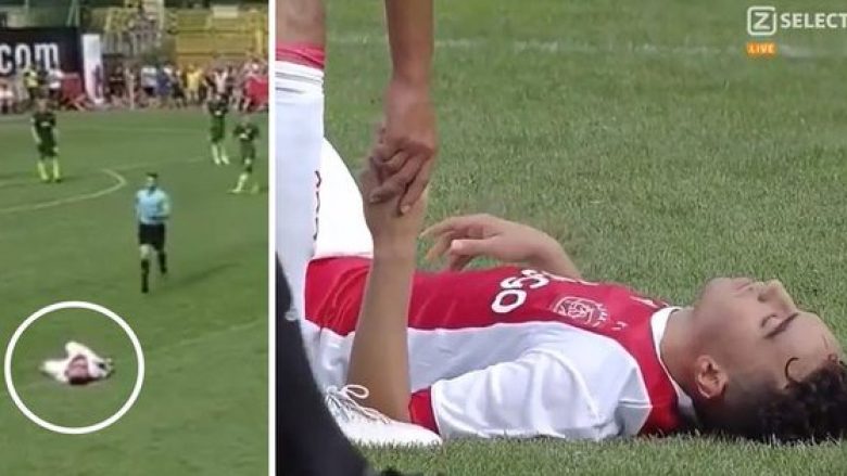 Miqësorja mes Ajaxit dhe Werderit përfundon para kohe, një lojtar i ekipit holandez pësoi aritmi kardiake (Foto/Video)