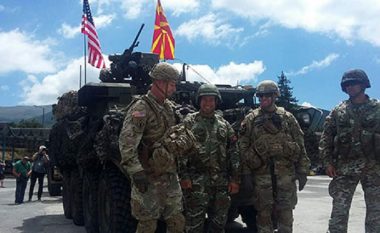 Ushtarët amerikanë arritën në Maqedoni, do të stërviten me ushtarët e URM-së