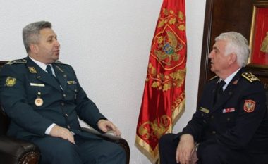 Takohen shefat ushtarak të Malit të Zi dhe Maqedonisë, diskutojnë për bashkëpunimet e së ardhmes