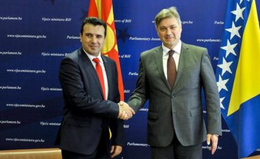 Zvizdiç-Zaev: BeH dhe Maqedonia kanë qëllime të përbashkëta, BE-në dhe NATO-n