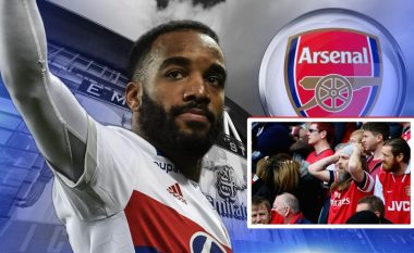 Të jetosh me futbollin, është çmenduri ajo çfarë ka bërë tifozi pak minuta pas lajmit se Lacazette është në Londër (Foto)