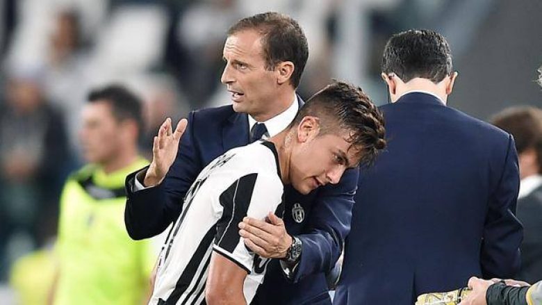 Allegri: Nuk më shqetëson mundësia e largimit të Dybalas