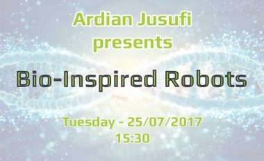 Nesër në “BONEVET”, prezantohet tema “Bio Inspired Robots”