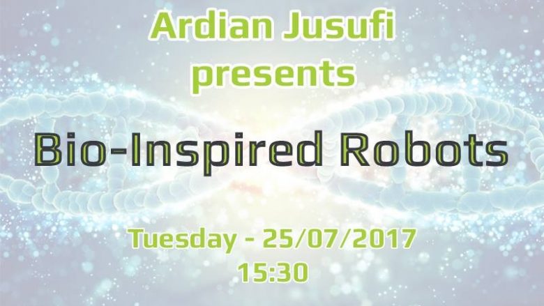 Nesër në “BONEVET”, prezantohet tema “Bio Inspired Robots”