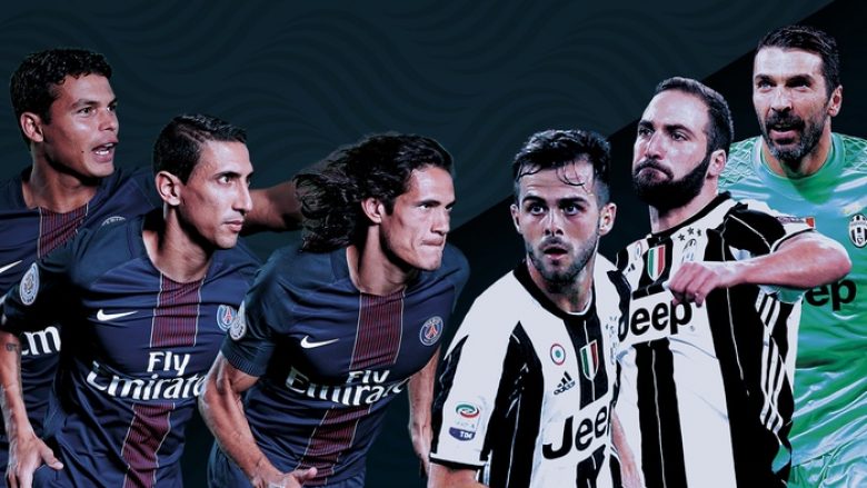 PSG – Juventus, formacionet zyrtare