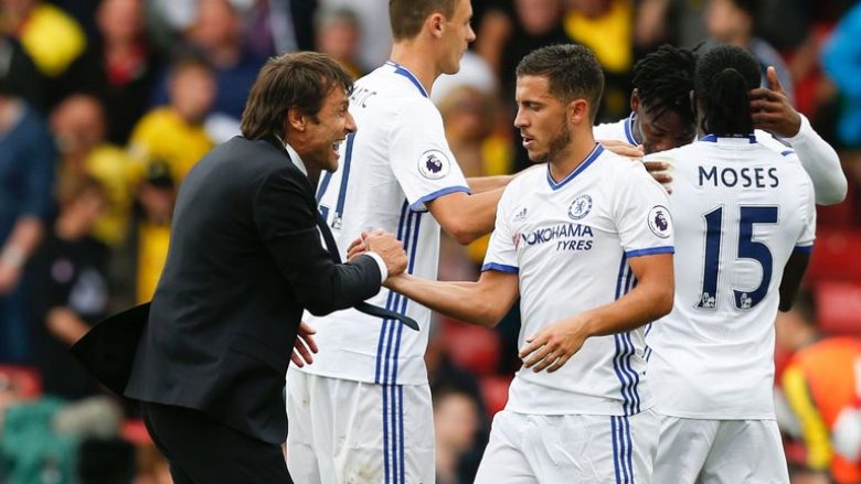 Conte: Hazard nuk largohet, dëshiron të luaj për Chelsean