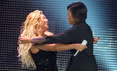 Michelle Obama dhe Beyonce bëhen bashkë (Video)
