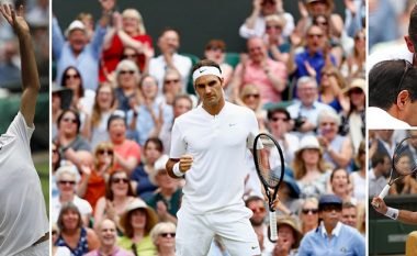 Federer, ‘mbret’ në Wimbledon për herë të tetë në karrierë (Foto)