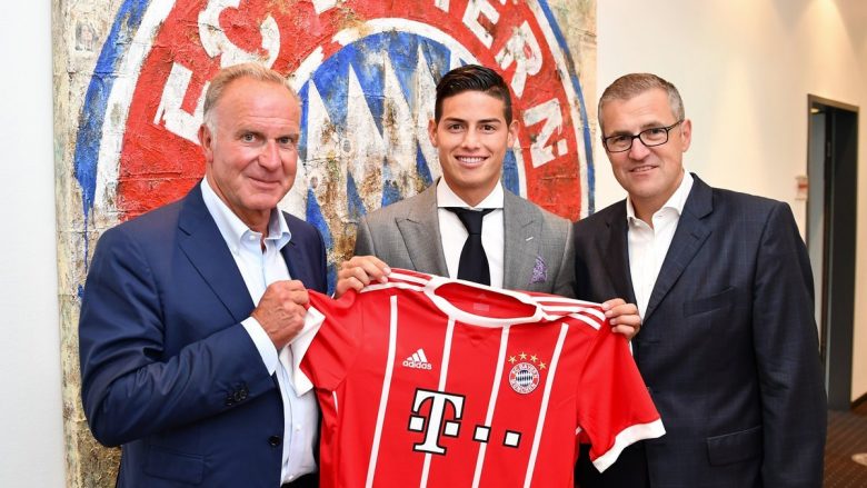 James prezantohet te Bayern Munich (Foto)