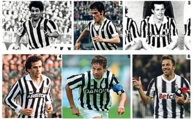 Juventusi nuk ia dha numrin 10-të Bernardeschit – Këta janë numrat 10-të më të famshëm në historinë e Zonjës së Vjetër (Foto/Video)