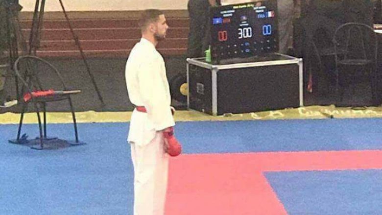 Karateisti Alvin Karaqi fitoi medaljen e artë në Portugali