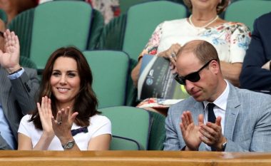 Kate dhe William në momente romantike në Wimbledon (Foto)