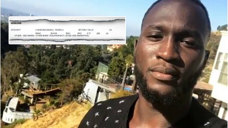 Lukaku arrestohet në Los Angeles, do paraqitet në gjykatë dy ditë para ndeshjes së Unitedit ndaj Crystal Palacet