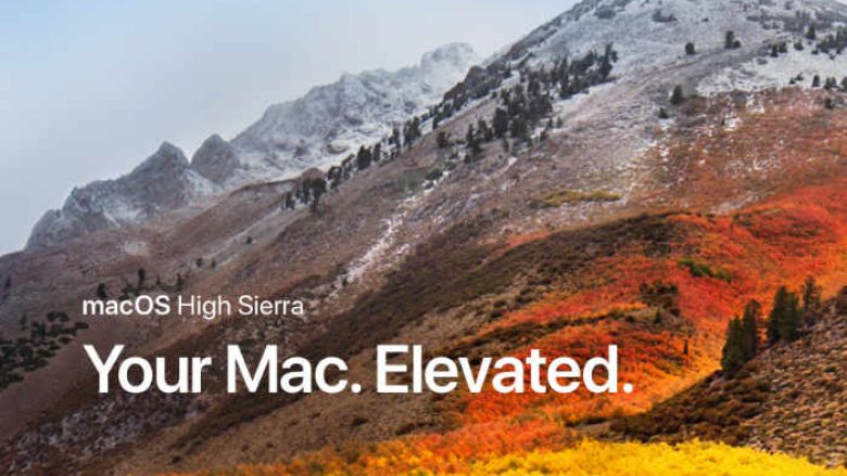 Apple lanson macOS High Sierra Beta 4