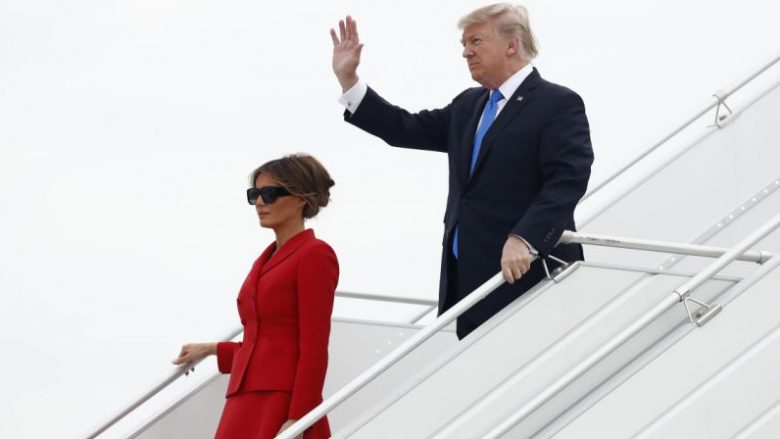 Melanie Trump shkëlqen në të kuqe për herë të parë si Zonja e Parë (Foto/Video)