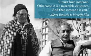 Albert Einstein dhe dashuria për serben Mileva