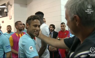 Messi shmang takimin me Mourinhon, Neymar përqafohet me portugezin dhe Pogban (Foto/Video)