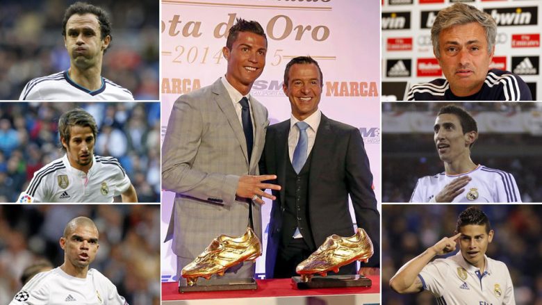 Dikur Jorge Mendes kishte në dorë Real Madridin, tani Ronaldo është vetmi i mbijetuar i epokës së tij (Foto)