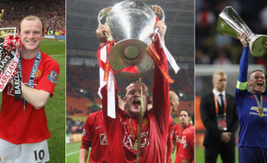 Rooney: Faleminderit për gjithçka Man Utd, menaxherë, trajnerë, shokë dhe tifozë mahnitës (Foto)