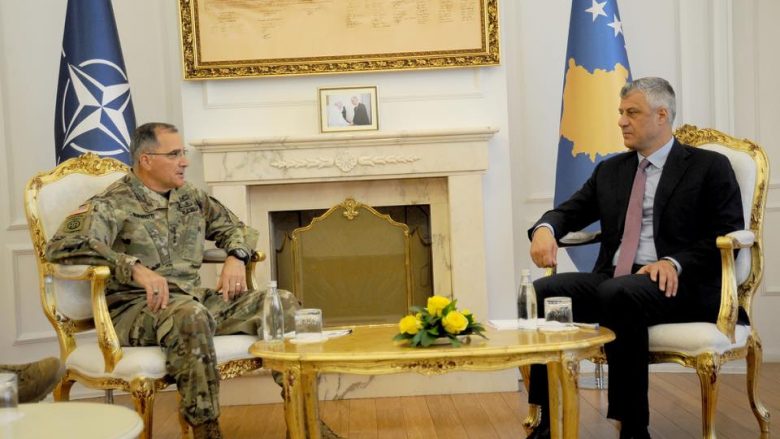 Thaçi: Krijimi i Ushtrisë në koordinim me NATO-n dhe partnerët ndërkombëtarë