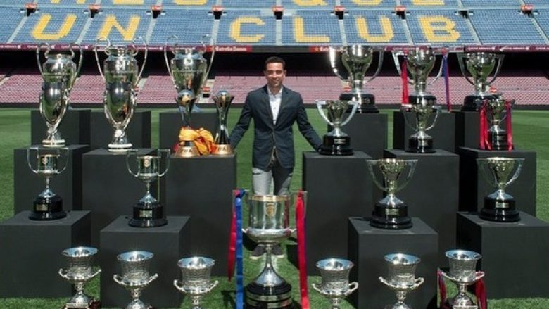 “Xavi do jetë trajner i Barçës në të ardhmen”