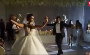 Shqiptarja martohet me xhamajkanin, ajo që bën dhëndri do t’ju lë pa fjalë (Video)