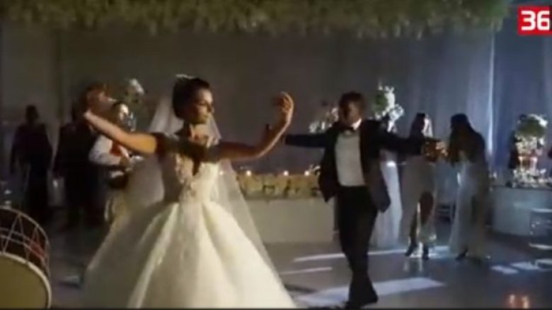 Shqiptarja martohet me xhamajkanin, ajo që bën dhëndri do t’ju lë pa fjalë (Video)