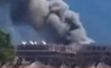 Shpërthen bombola e gazit në një resort në Velipojë, ka edhe të lënduar (Video)