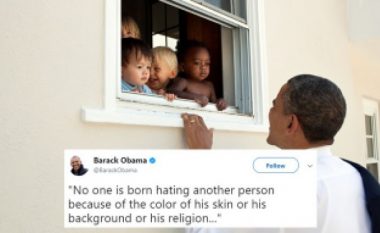 Mesazhi i Obamas mbi sulmin në Virxhinia më i pëlqyeri i të gjitha kohëve në “Twitter”