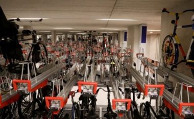 Holanda ndërton parkingun më të madh në botë për biçikletat (Foto)