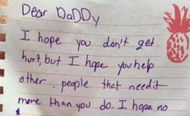 Letra prekëse për babin shpëtimtar: Mos u lëndo, ndihmo njerëzit në nevojë
